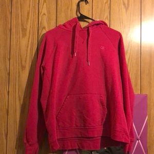 Champion hot pink hoodie